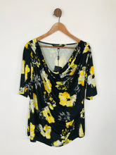 Load image into Gallery viewer, Betty Jackson Women&#39;s Floral Blouse NWT | UK20 | Black
