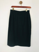 Load image into Gallery viewer, Louis Feraud Women&#39;s Vintage Smart Pencil Skirt | UK10 | Black
