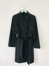 Load image into Gallery viewer, Marina Rinaldi Women’s Tie Overcoat | 21 UK16 | Black
