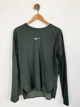 Load image into Gallery viewer, Nike Women&#39;s Long Sleeve Striped Sports Top | XL UK16 | Green
