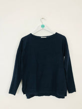 Load image into Gallery viewer, White Stuff Women’s Crew Neck Jumper | UK10 | Navy Blue
