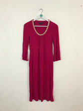 Load image into Gallery viewer, Boden Women’s Empire Line Jersey Maxi Dress | UK 10 | Pink
