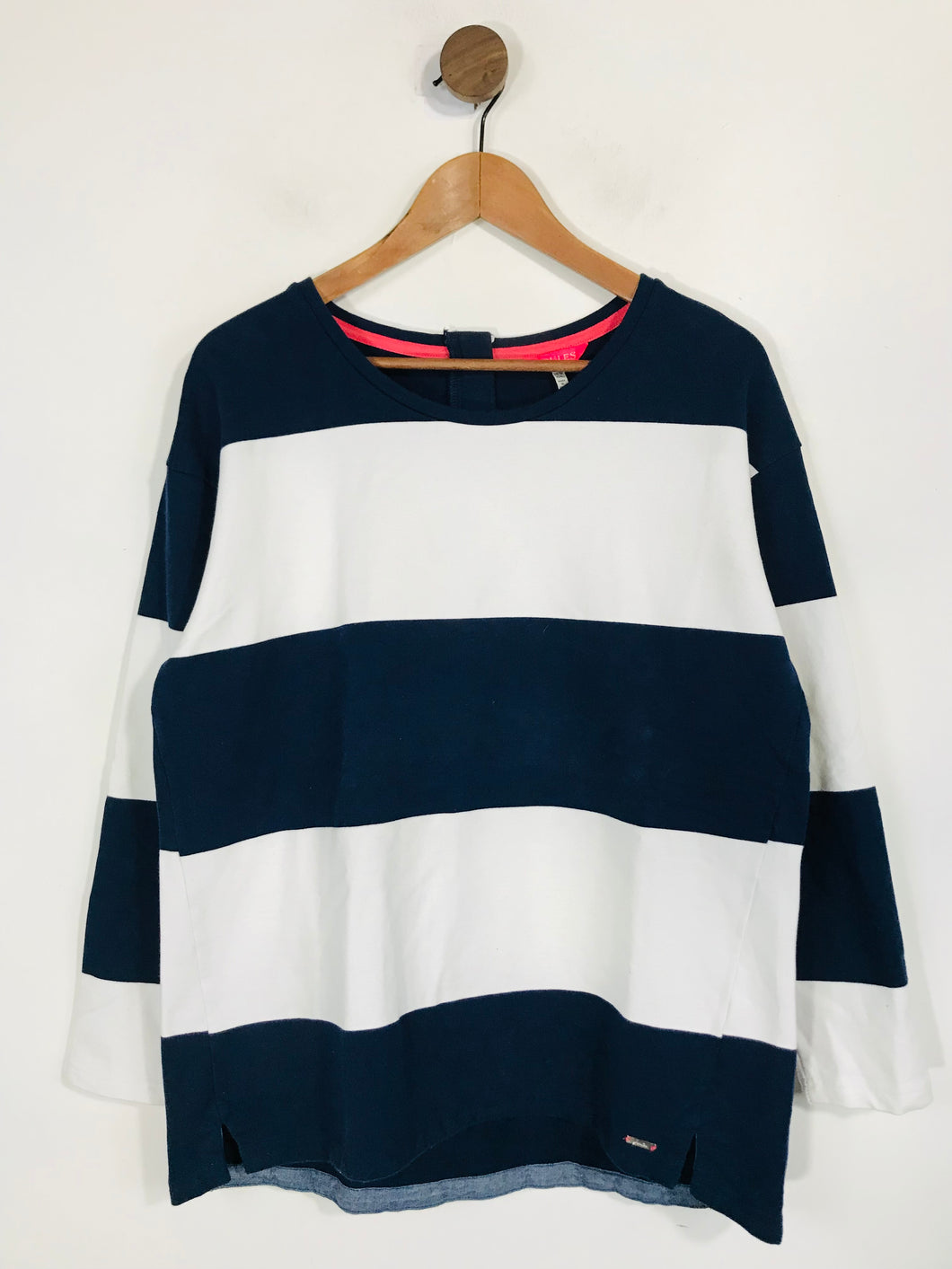 Joules Women's Striped Long Sleeve T-Shirt | UK14 | Multicoloured