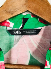 Load image into Gallery viewer, Zara Women&#39;s Floral Peplum Maxi Dress | XS UK6-8 | Multicoloured
