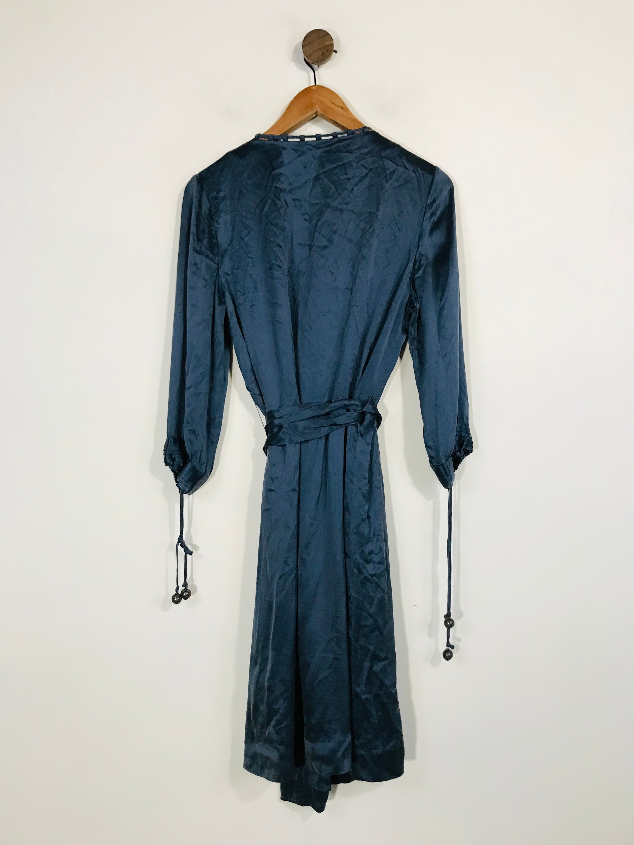 Stella McCartney for H&M Women's Silk Wrap Dress | EU40 UK12 | Blue ReThread Stella McCartney for H&M Women's Silk Wrap Dress | EU40 UK12 | Blue ReThread