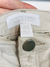 Load image into Gallery viewer, The White Company Women&#39;s Cotton Casual Trousers | UK14 | Beige
