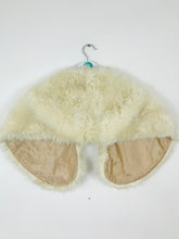 Load image into Gallery viewer, Karen Millen Faux Fur Shrug Shawl | Size 1 | Cream
