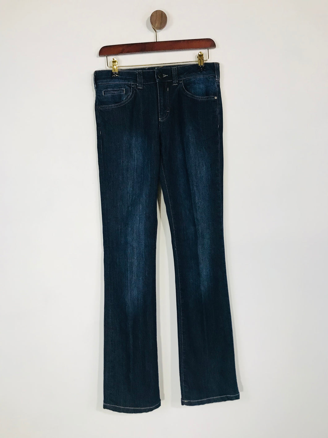 Crew Clothing Women's Washed Straight Jeans | UK8 | Blue