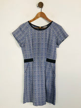 Load image into Gallery viewer, Oliver Bonas Women&#39;s Woven A-Line Dress | UK10 | Blue
