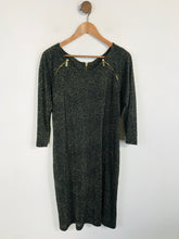 Load image into Gallery viewer, Biba Women&#39;s Shimmer Mini Dress | UK18 | Black

