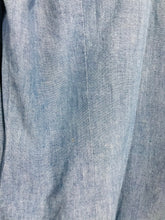 Load image into Gallery viewer, Nicole Farhi Women&#39;s Boho Button-Up Shirt | S/M | Blue
