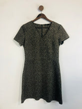 Load image into Gallery viewer, Mango Women&#39;s A-Line Mini Dress | M UK10-12 | Green
