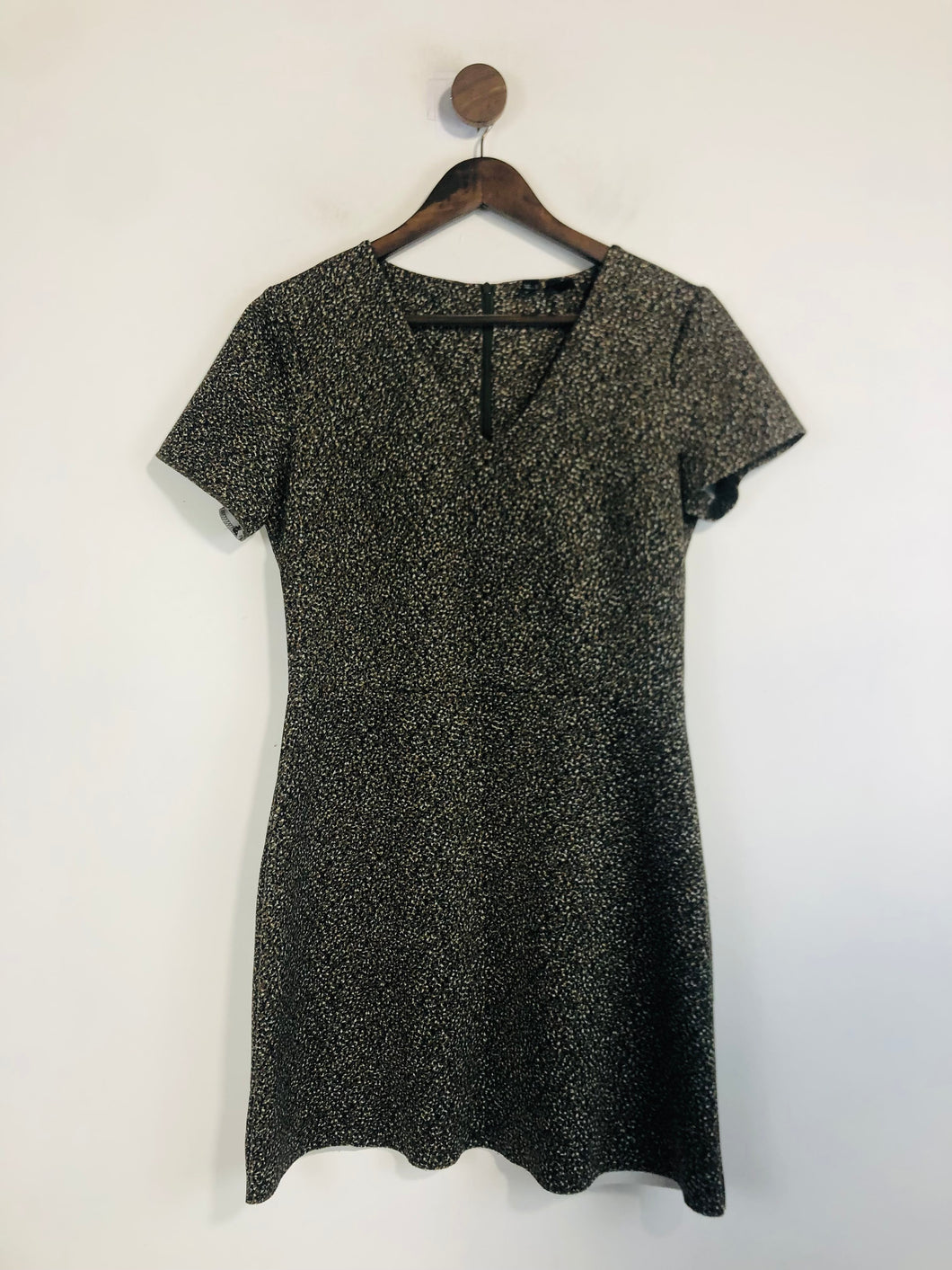 Mango Women's A-Line Mini Dress | M UK10-12 | Green