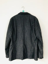 Load image into Gallery viewer, Massimo Dutti Men’s Wool Blend Blazer Overcoat | EU54 UK44 XL | Grey

