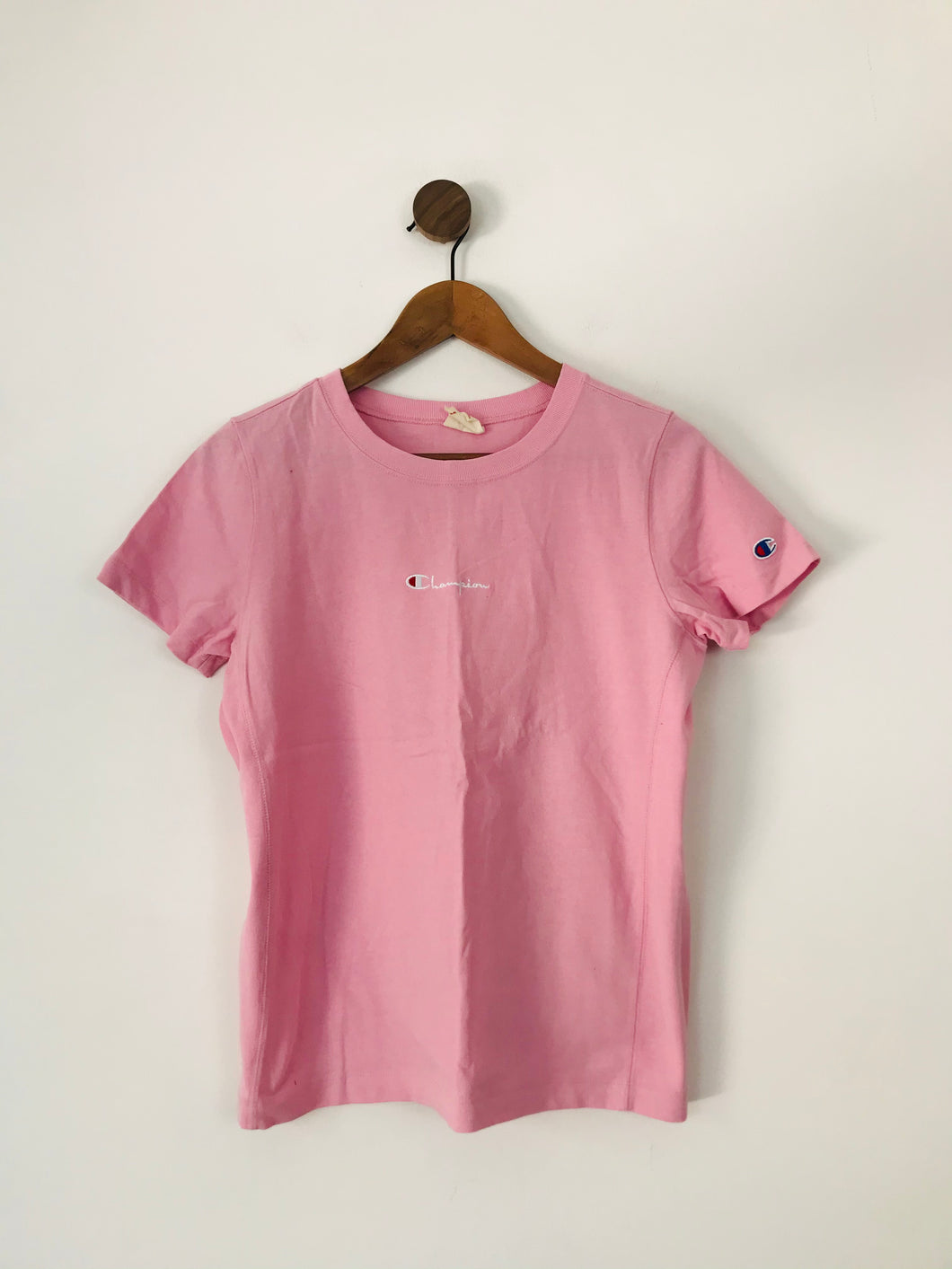 Champion Women’s Logo T-Shirt | S UK8 | Pink