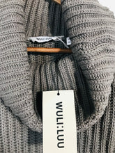 Load image into Gallery viewer, Wuli:Luu Women&#39;s Knit Roll Neck Jumper NWT | UK10 | Grey
