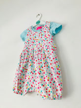 Load image into Gallery viewer, Joules Kids Polka Dot Playsuit Jumpsuit | 18-24 months | Multicoloured
