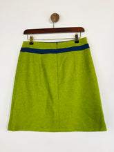 Load image into Gallery viewer, Boden Women&#39;s Wool 70s Style Mini Skirt | UK10 | Green
