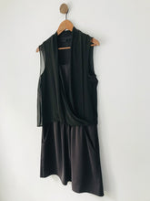 Load image into Gallery viewer, AllSaints Women’s Draped V-Neck Wrap Dress | UK8 | Grey
