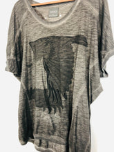 Load image into Gallery viewer, Luxury by Staff Women&#39;s Cotton T-Shirt | XL UK16 | Grey
