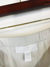 Load image into Gallery viewer, The White Company Women&#39;s Sleep Lounge Pyjama Trousers | M UK10-12 | White
