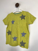 Load image into Gallery viewer, Boden Kid&#39;s Star Print T-Shirt | 3-4 Years | Yellow
