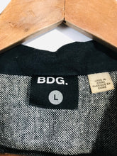 Load image into Gallery viewer, BDG Women&#39;s Wool Blazer Jacket | L UK14 | Grey
