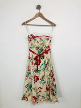 Load image into Gallery viewer, Coast Women&#39;s Floral Strapless A-Line Dress | UK8 | Multicoloured
