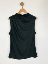 Load image into Gallery viewer, Reiss Women&#39;s High Neck Sleeveless Tank Top | M UK10-12 | Black
