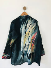 Load image into Gallery viewer, Carole Waller Women’s Painted Open Kimono Shirt | One Size | Multi
