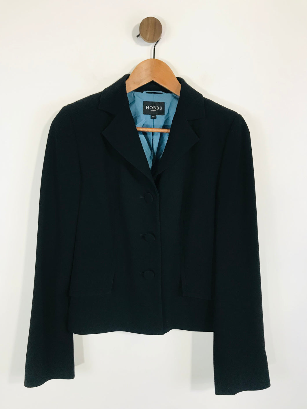Hobbs Women's Smart Blazer Jacket | UK10 | Black