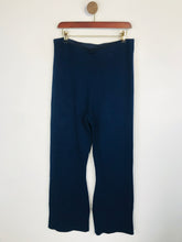 Load image into Gallery viewer, COS Women&#39;s Wool Casual Trousers | M UK10-12 | Blue
