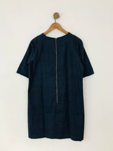 Load image into Gallery viewer, People Tree Women&#39;s Denim Style Shift Dress NWT | UK16 | Blue
