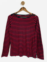 Load image into Gallery viewer, Tommy Hilfiger Women&#39;s Striped Long Sleeve T-Shirt | L UK14 | Multicoloured
