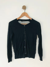 Load image into Gallery viewer, Allsaints Women’s Floral Contrast Cardigan | UK8 | Navy Blue
