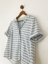Load image into Gallery viewer, Joules Women&#39;s Striped Blouse | UK16 | Blue
