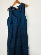 Load image into Gallery viewer, Boden Women&#39;s V-Neck A-Line Dress | UK14 | Blue
