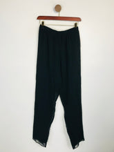 Load image into Gallery viewer, Nitya Women&#39;s High Waist Casual Trousers | UK12 | Black
