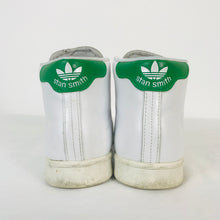 Load image into Gallery viewer, Adidas Mens Stan Smith High Top Trainers | UK6.5 | White Green

