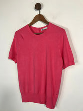 Load image into Gallery viewer, Zara Women&#39;s Knit Short Sleeve Top | L UK14 | Pink
