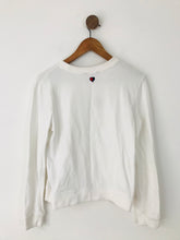 Load image into Gallery viewer, Tommy Hilfiger Women’s Sweatshirt Jumper | S | White
