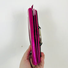 Load image into Gallery viewer, Luella Womens Metallic Clutch Purse Wallet | Small | Pink
