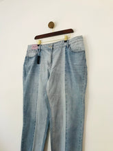 Load image into Gallery viewer, Next Women&#39;s Two Toned Relaxed Straight Jeans NWT | UK18 | Blue
