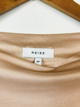Load image into Gallery viewer, Reiss Women&#39;s High Neck Long Sleeve Blouse | M UK10-12 | Pink
