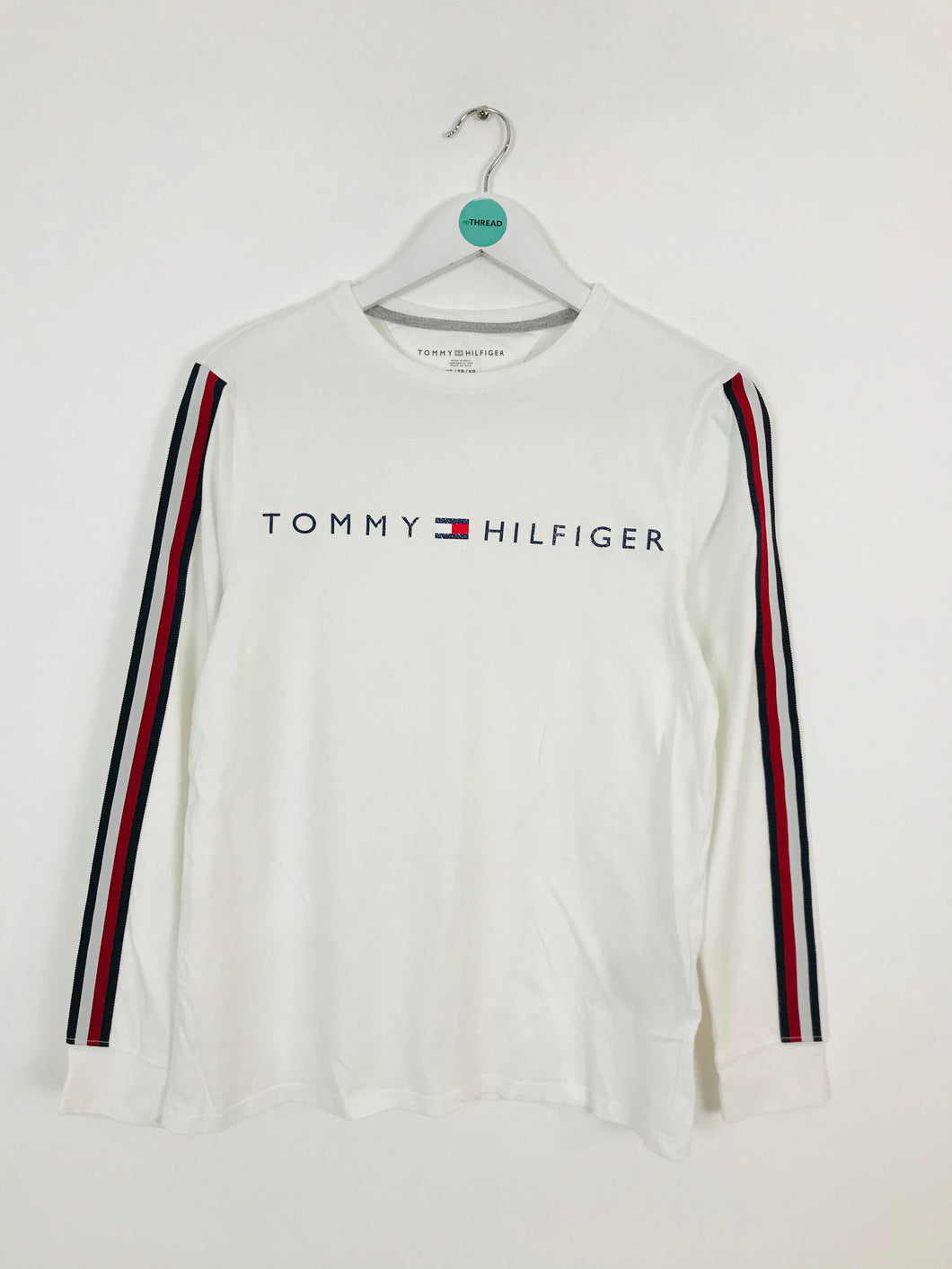 Tommy Hilfiger Men’s Long Sleeve Tshirt | XS | White