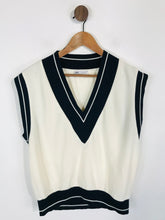 Load image into Gallery viewer, Zara Women&#39;s V-Neck Vest | M UK10-12 | White
