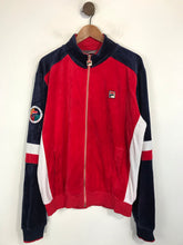 Load image into Gallery viewer, FILA Women&#39;s Velour Sports Jacket | L UK14 | Multicoloured
