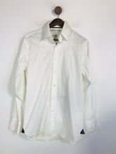 Load image into Gallery viewer, Angelo Galasso Men&#39;s Smart Button-Up Shirt | 41 16 | White
