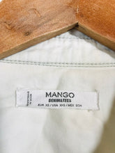 Load image into Gallery viewer, Mango Women&#39;s Cotton Button-Up Shirt | XS UK6-8 | White
