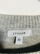 Load image into Gallery viewer, Jigsaw Women&#39;s Cotton Knit T-Shirt | XS UK6-8 | Green
